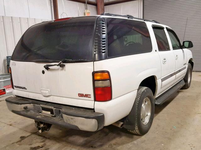 3GKFK16Z75G118506 - 2005 GMC YUKON XL K WHITE photo 4