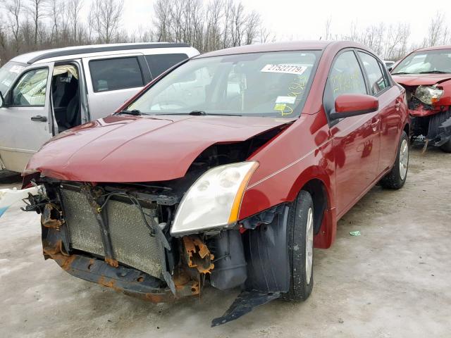 3N1AB61E58L749521 - 2008 NISSAN SENTRA 2.0 RED photo 2