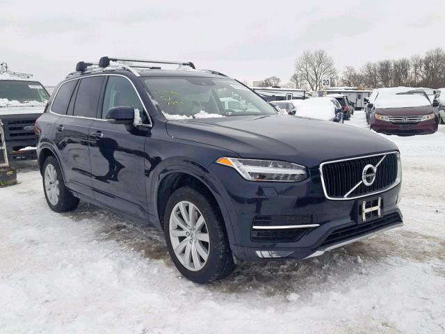 YV4A22PK1H1129773 - 2017 VOLVO XC90 T6 BLUE photo 1