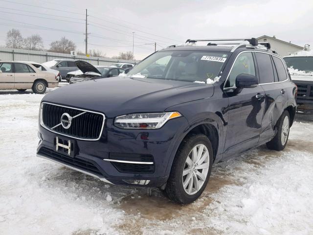 YV4A22PK1H1129773 - 2017 VOLVO XC90 T6 BLUE photo 2