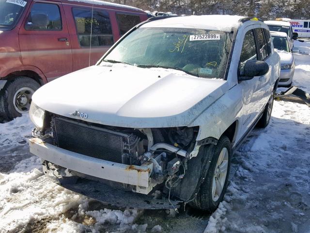 1C4NJDBB9DD253650 - 2013 JEEP COMPASS SP 白色 照片 2