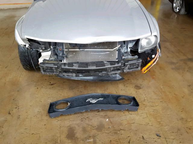 1ZVFT82H075314079 - 2007 FORD MUSTANG GT SILVER photo 9