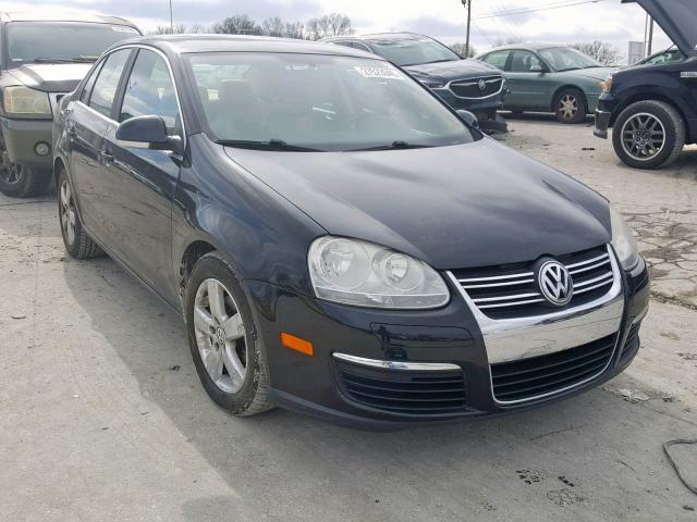 3VWRM71K48M042200 - 2008 VOLKSWAGEN JETTA SE BLACK photo 1