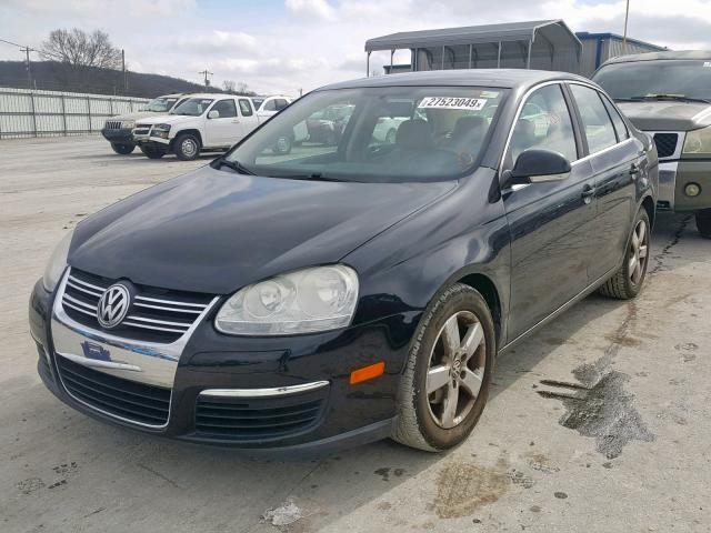 3VWRM71K48M042200 - 2008 VOLKSWAGEN JETTA SE BLACK photo 2