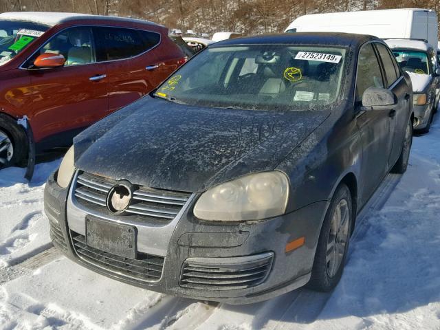 3VWSG71K57M012680 - 2007 VOLKSWAGEN JETTA 2.5 BLACK photo 2