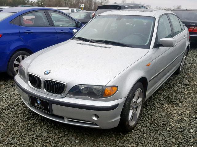 WBAEW53445PN38132 - 2005 BMW 330 XI SILVER photo 2