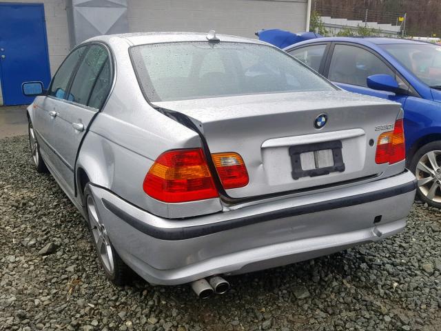 WBAEW53445PN38132 - 2005 BMW 330 XI SILVER photo 3