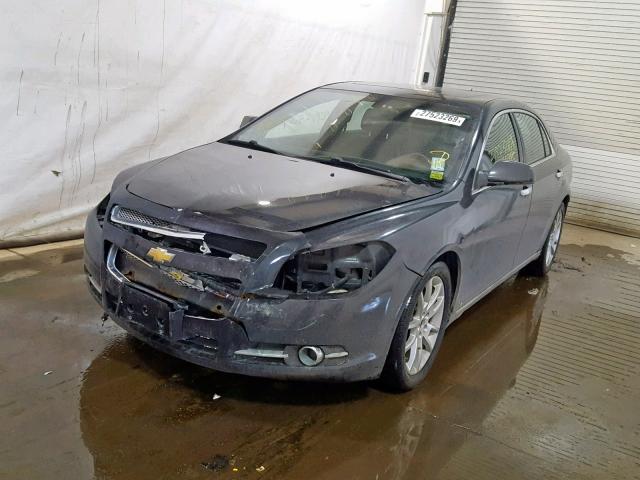 1G1ZK577794211907 - 2009 CHEVROLET MALIBU LTZ BLACK photo 2