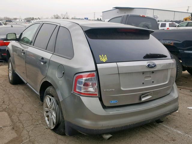 2FMDK36C48BA08851 - 2008 FORD EDGE SE TAN photo 3