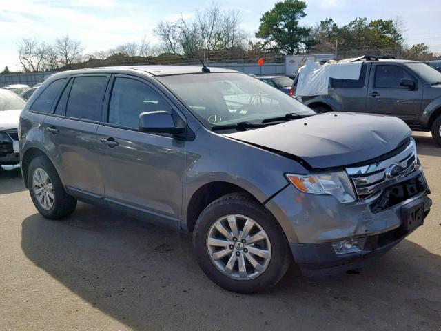 2FMDK4JC0ABA12348 - 2010 FORD EDGE SEL GRAY photo 1