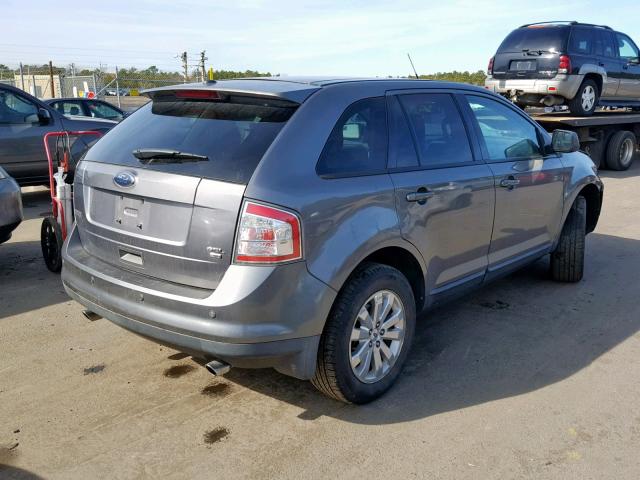 2FMDK4JC0ABA12348 - 2010 FORD EDGE SEL GRAY photo 4