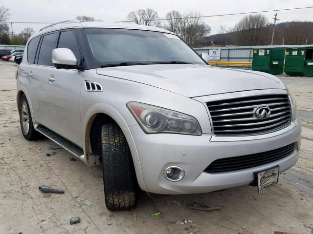 JN8AZ2NE3B9006162 - 2011 INFINITI QX56 SILVER photo 1