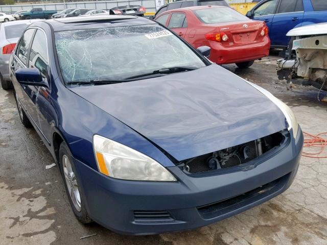 1HGCM56886A103733 - 2006 HONDA ACCORD EX BLUE photo 9