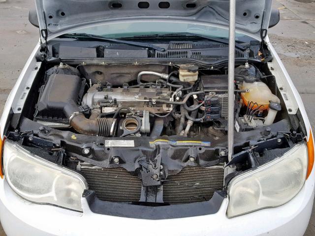 1G8AV15B67Z113795 - 2007 SATURN ION LEVEL WHITE photo 7