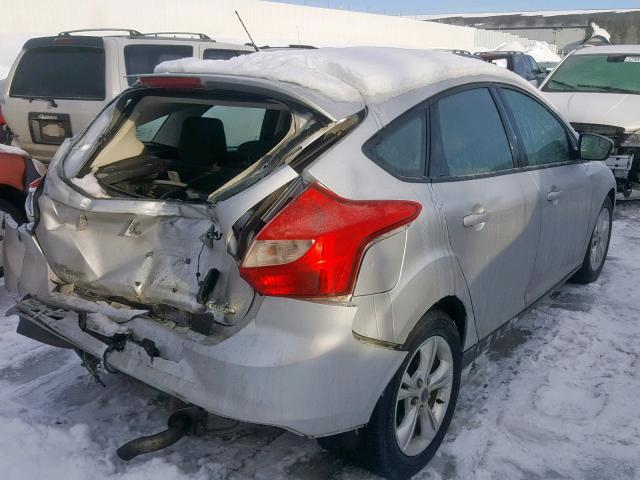 1FADP3K2XDL157509 - 2013 FORD FOCUS SE SILVER photo 4