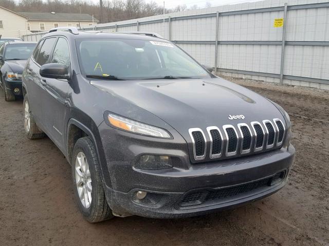 1C4PJMCS4FW777397 - 2015 JEEP CHEROKEE L CHARCOAL photo 1