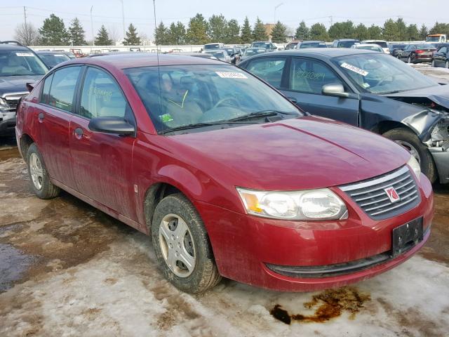 1G8AG52F15Z127870 - 2005 SATURN ION LEVEL RED photo 1