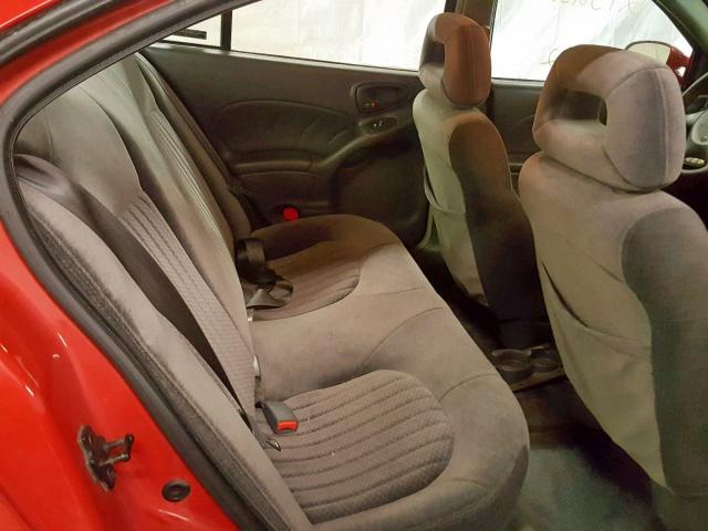 1G2NW52E82C108981 - 2002 PONTIAC GRAND AM G RED photo 6