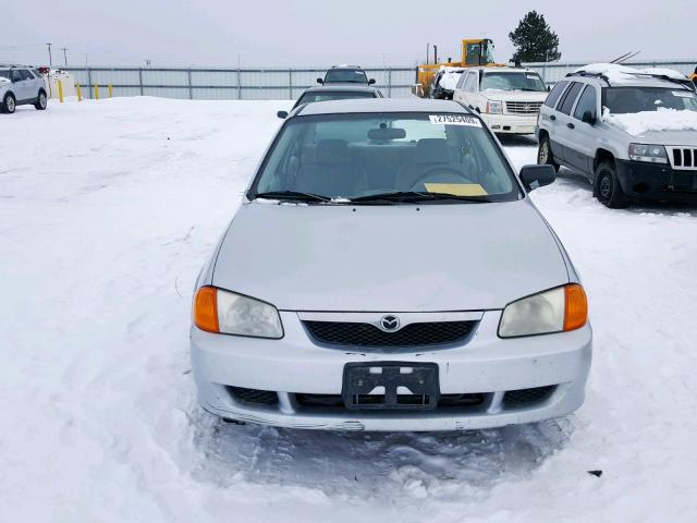 JM1BJ2226Y0271947 - 2000 MAZDA PROTEGE DX SILVER photo 9