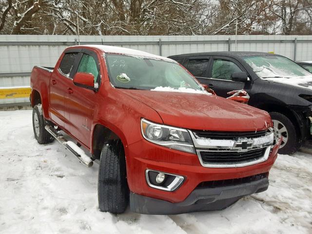1GCGTBE37F1225300 - 2015 CHEVROLET COLORADO L BURGUNDY photo 1