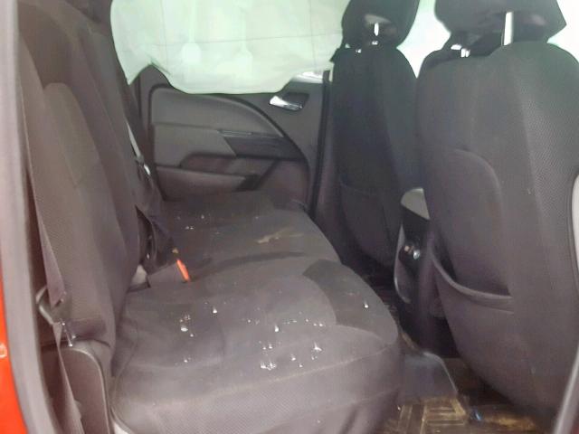 1GCGTBE37F1225300 - 2015 CHEVROLET COLORADO L BURGUNDY photo 6