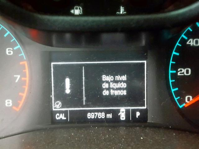 1GCGTBE37F1225300 - 2015 CHEVROLET COLORADO L BURGUNDY photo 8