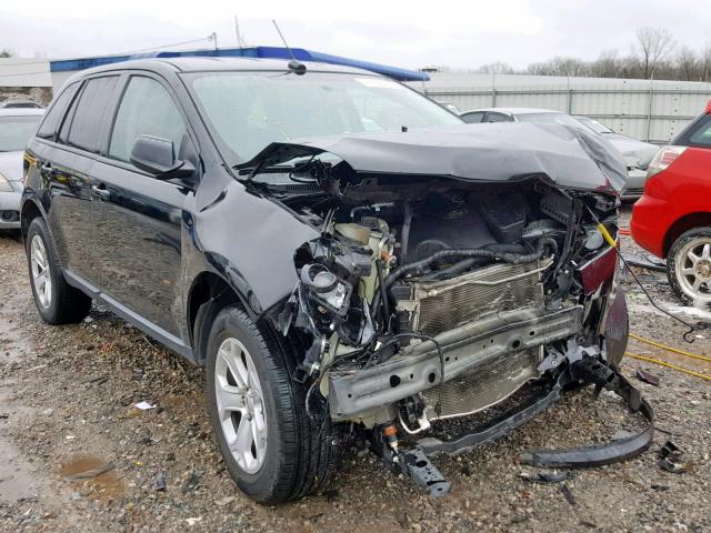 2FMDK3JC0DBA75075 - 2013 FORD EDGE SEL BLACK photo 1