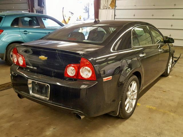 1G1ZG5E75CF100157 - 2012 CHEVROLET MALIBU LTZ შავი ფოტო 4