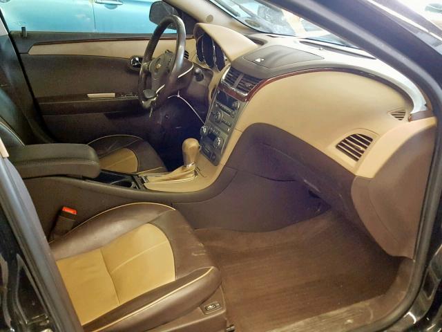 1G1ZG5E75CF100157 - 2012 CHEVROLET MALIBU LTZ შავი ფოტო 5
