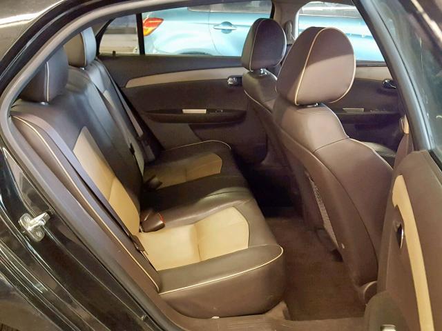 1G1ZG5E75CF100157 - 2012 CHEVROLET MALIBU LTZ შავი ფოტო 6