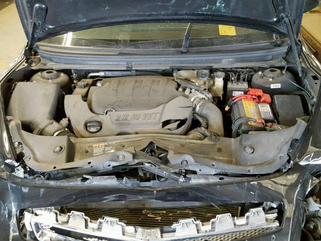 1G1ZG5E75CF100157 - 2012 CHEVROLET MALIBU LTZ შავი ფოტო 7