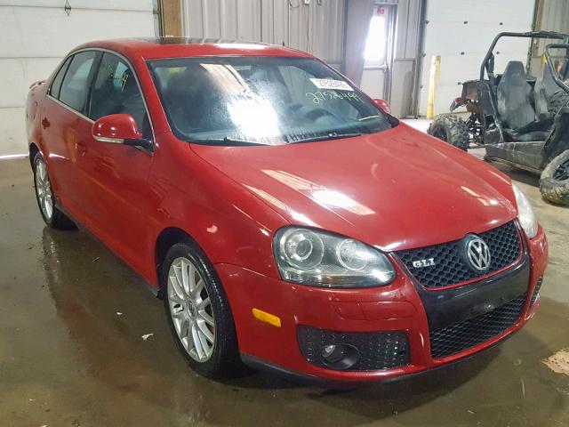 3VWXJ71K36M652439 - 2006 VOLKSWAGEN JETTA GLI RED photo 1