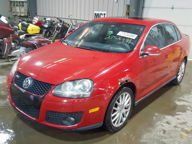 3VWXJ71K36M652439 - 2006 VOLKSWAGEN JETTA GLI RED photo 2