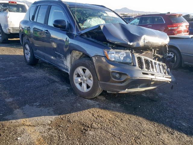 1C4NJCBA3ED774429 - 2014 JEEP COMPASS SP 灰色 照片 1