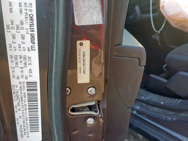 1C4NJCBA3ED774429 - 2014 JEEP COMPASS SP 灰色 照片 10