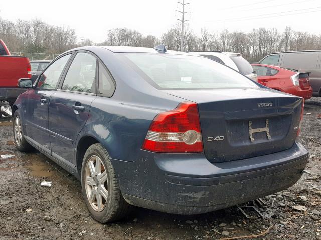 YV1MS382662167179 - 2006 VOLVO S40 2.4I BLUE photo 3