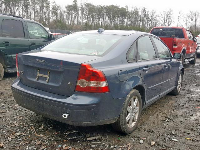 YV1MS382662167179 - 2006 VOLVO S40 2.4I BLUE photo 4