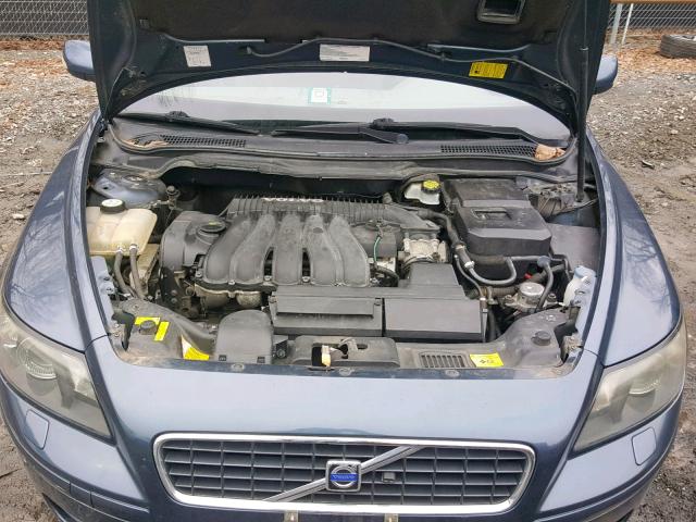 YV1MS382662167179 - 2006 VOLVO S40 2.4I BLUE photo 7