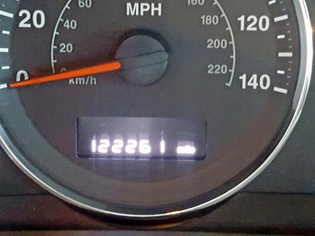 1J8HG48K08C111338 - 2008 JEEP COMMANDER BURGUNDY photo 8