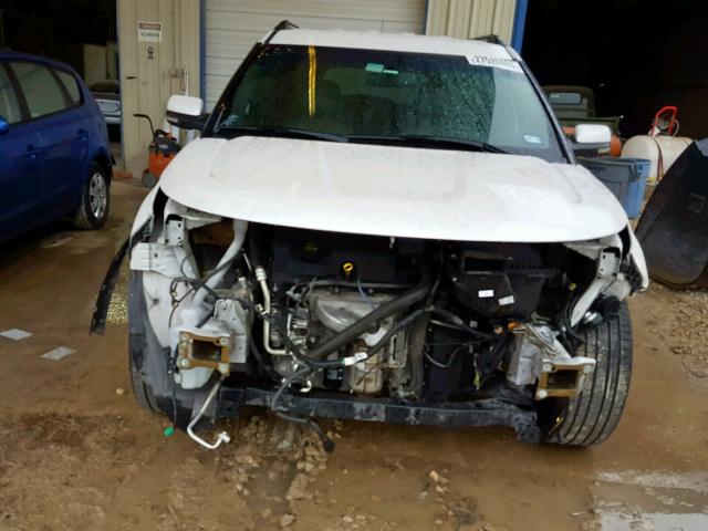 1FMHK7F8XCGA12876 - 2012 FORD EXPLORER L WHITE photo 9