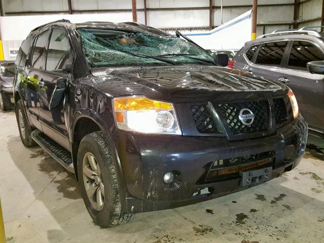 5N1AA0NC6FN600775 - 2015 NISSAN ARMADA SV BLACK photo 1