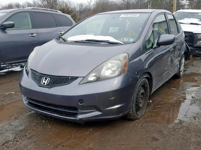 JHMGE8H34DC036094 - 2013 HONDA FIT CHARCOAL photo 2