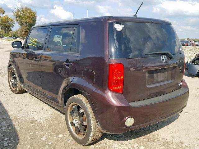 JTLKE50E591077669 - 2009 TOYOTA SCION XB 紫色 照片 3
