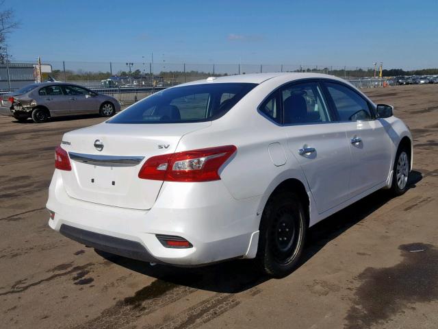 3N1AB7AP5HY298603 - 2017 NISSAN SENTRA WHITE photo 4