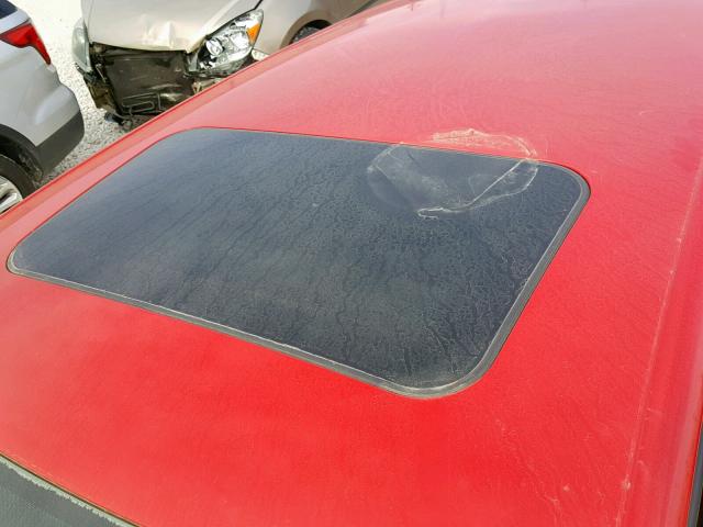 WVWDA7AJ6BW305694 - 2011 VOLKSWAGEN GOLF RED photo 9