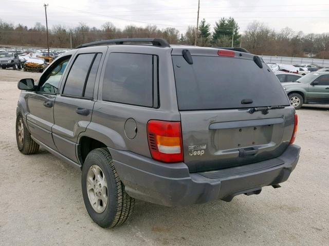 1J4GW48S33C516487 - 2003 JEEP GRAND CHER GRAY photo 3