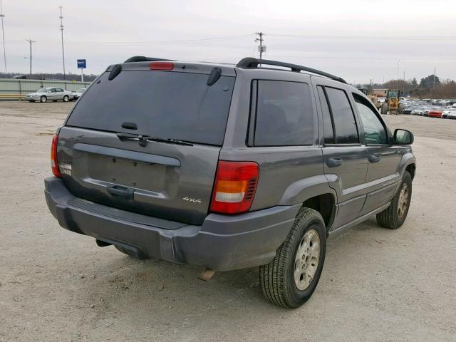 1J4GW48S33C516487 - 2003 JEEP GRAND CHER GRAY photo 4