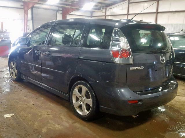 JM1CR29LX60104239 - 2006 MAZDA 5 GRAY photo 3