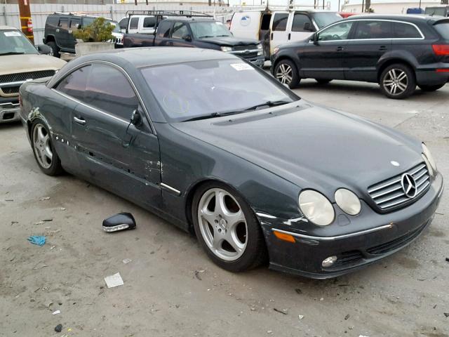 WDBPJ75J04A042267 - 2004 MERCEDES-BENZ CL 500 BLUE photo 1