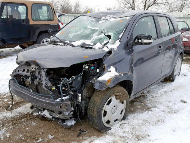 JTKKU10468J002713 - 2008 SCION XD GRAY photo 2